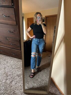 BKE Billie High rise Distressed Women's Jeans